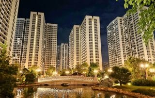 Bức ảnh mang tên "I love Vinhomes" được tác giả Phan Ngọc Hà chụp ở khu vườn Nhật Origami tại Vinhomes Grand Park. Ảnh: Phan Ngọc Hà