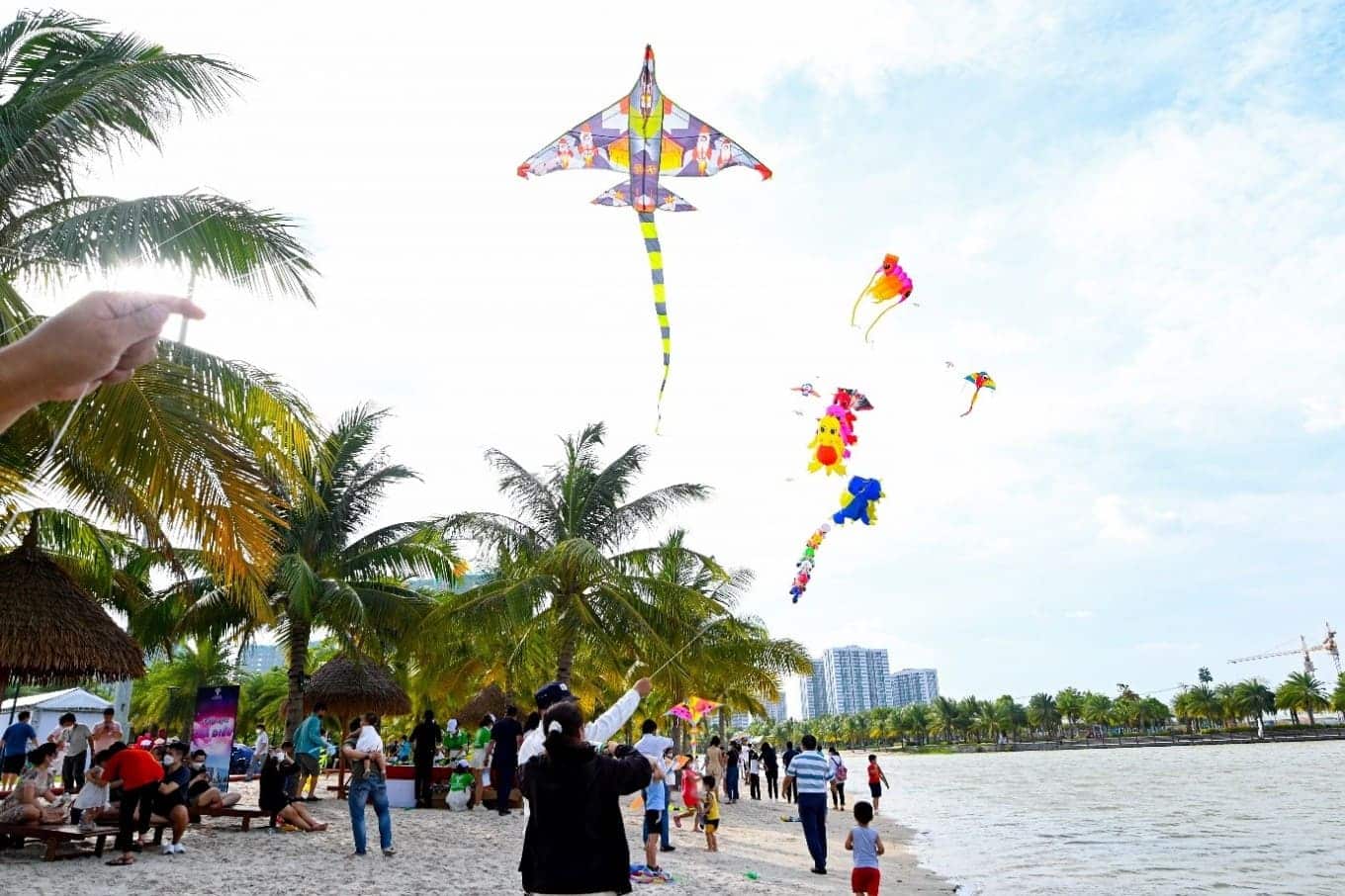 Lễ hội diều tại sự kiện Carnival of Lights. Ảnh: Vinhomes