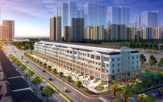 Phố thương mại Broadway sở hữu mặt tiền đại lộ tại Vinhomes Grand Park.