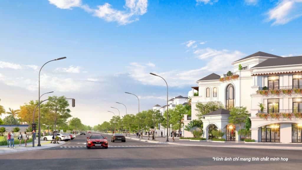 Phối cảnh boutique villa, shophouse tại The Manhattan.