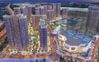 Phối cảnh dự án The Beverly Solari trong đại đô thị Vinhomes Grand Park.