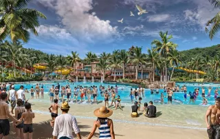 Công viên nước chủ đề tại Blanca City, nơi vui chơi và khám phá độc đáo bậc nhất Đông Nam Bộ.