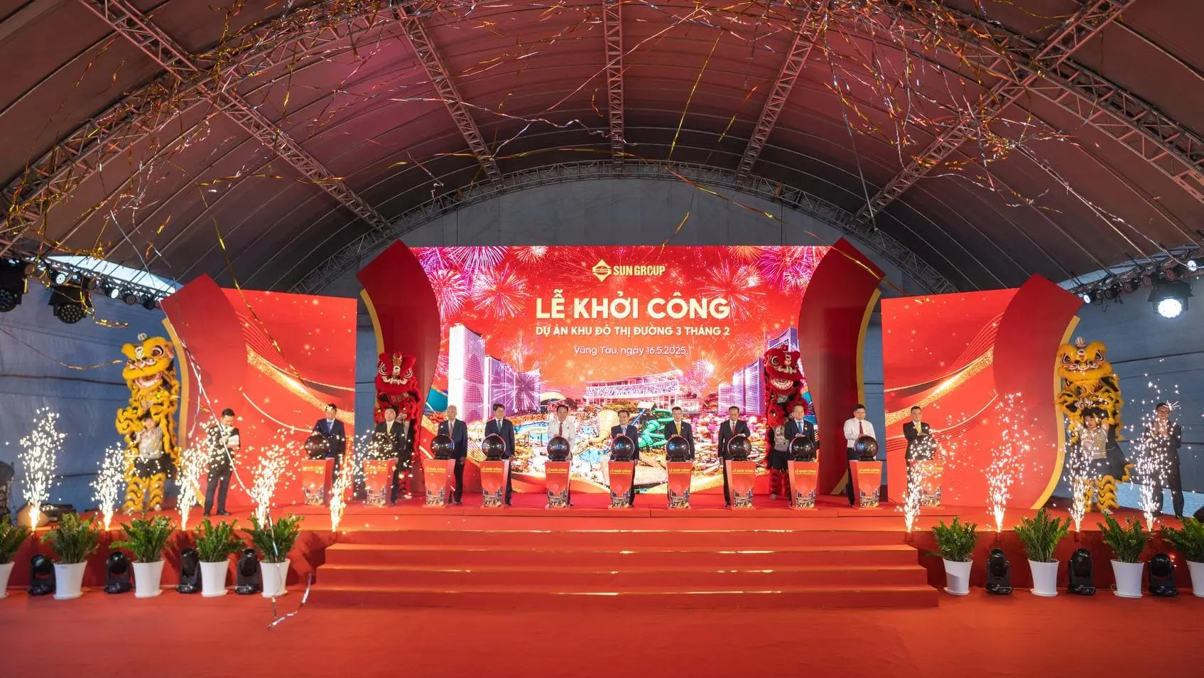 Lễ khởi công dự án Blanca City tại Vũng Tàu, kỳ vọng trở thành biểu tượng mới của thành phố biển.