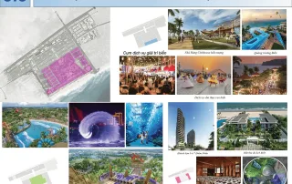 Minh họa các tiện ích và không gian dự án Sun Group Vũng Tàu, nơi hội tụ nghỉ dưỡng và giải trí tầm cỡ.