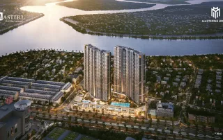 Toàn cảnh dự án Masteri Rivera Đà Nẵng với tầm nhìn hướng sông tuyệt đẹp, nơi tinh hoa hội tụ.